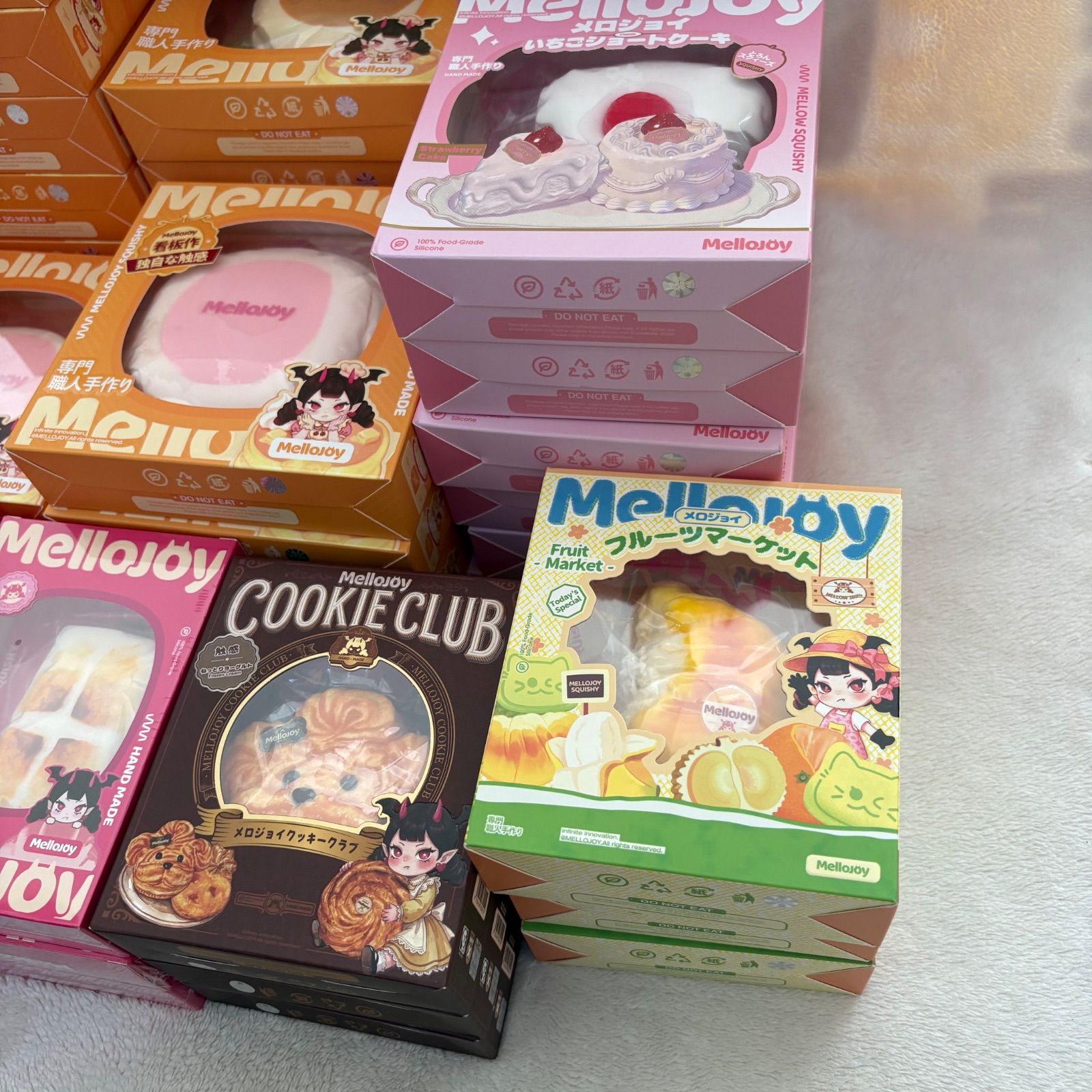 新品未開封品 Mellojoy メロジョイ スクイーズ 49個 まとめ売り 景品に