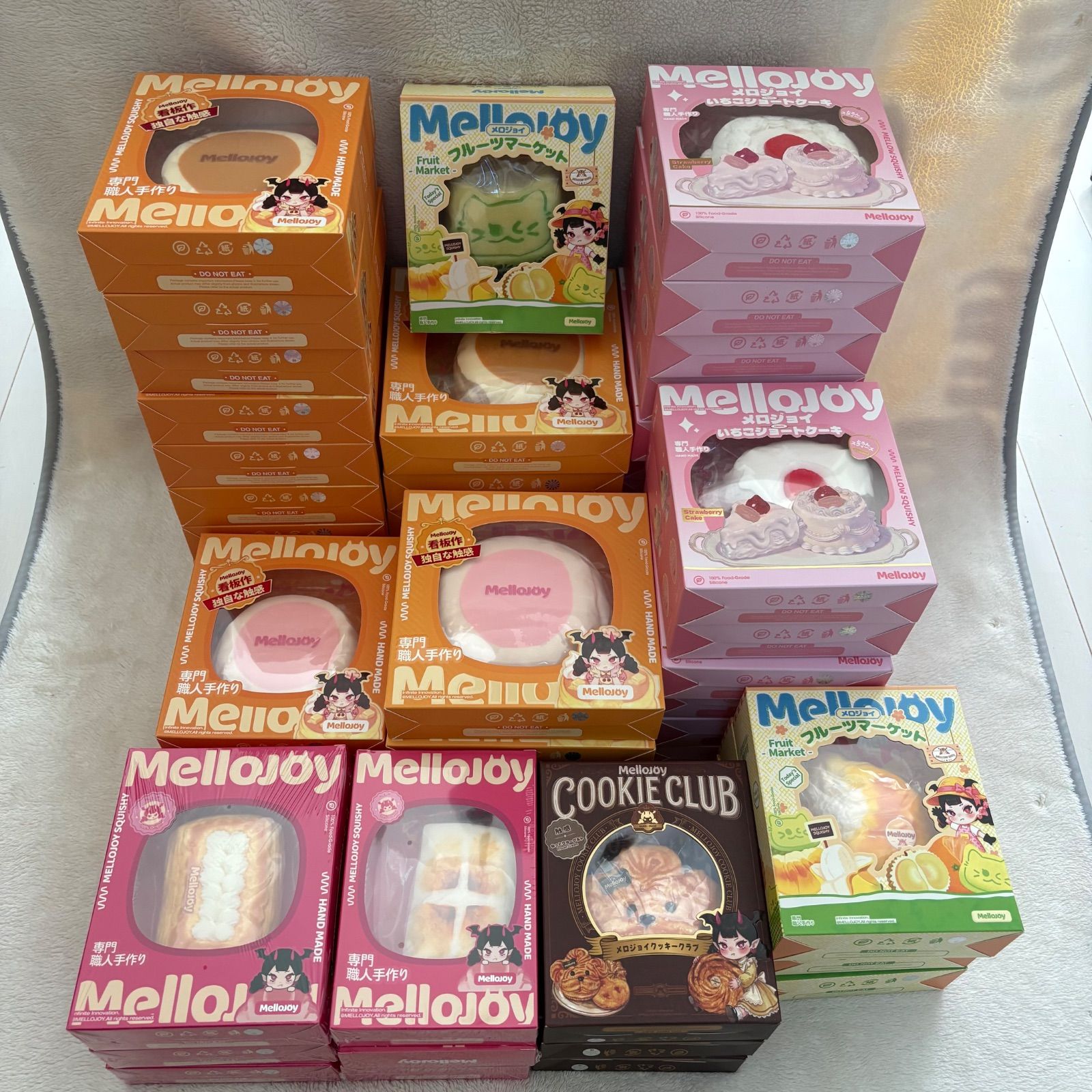 新品未開封品 Mellojoy メロジョイ スクイーズ 49個 まとめ売り 景品に