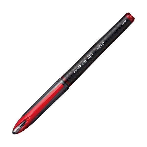 ds-（まとめ） 三菱鉛筆 水性ボールペン ユニボールエア0.5mm 赤 UBA20105.15 1本 〔×30セット〕