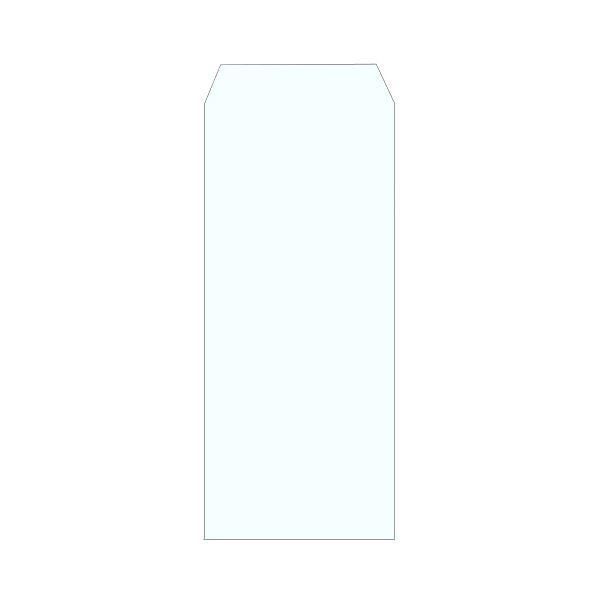 ds-（まとめ） ピース R40再生ケント封筒 長480g／m2 〒枠なし センター貼 業務用パック 406-80 1ケース（1000枚） 〔×3セット〕