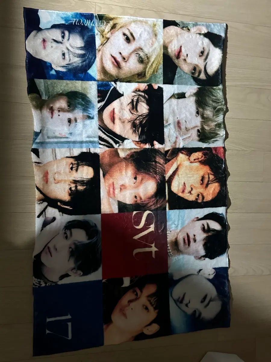 SEVENTEEN(セブンティーン・セブチ) 非公式グッズ ブランケット