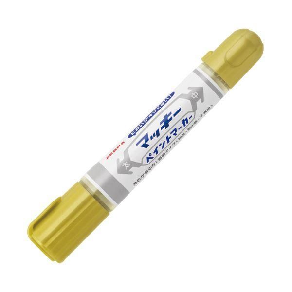 ds-（まとめ） ゼブラ マッキーペイントマーカー太字+中字 金 YYT20-GO 1本 〔×30セット〕
