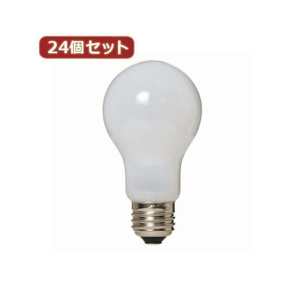 ds-YAZAWA 24個セット 長寿命シリカ40W形 LW100V40WWLX24