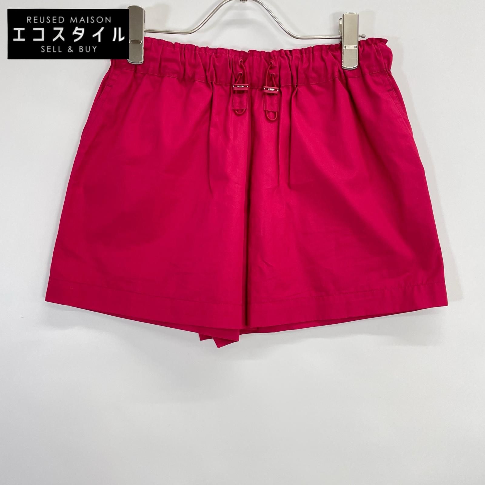 HERMES　エルメス　2E3403D2 ピンク コットン ビーチ ショートパンツ　36