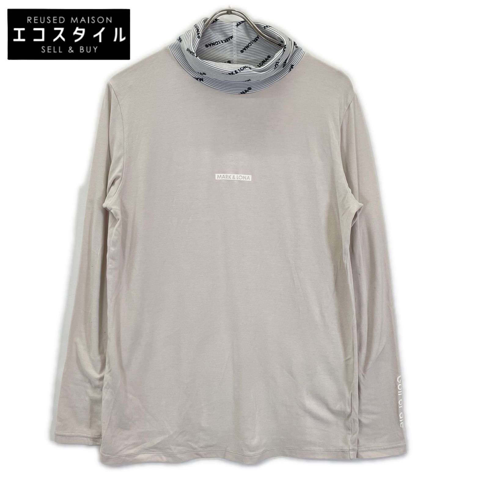 MARK&LONA　マークアンドロナ　MLM-2D-AU04 ベージュ ハイネック インナーシャツ/AWE High Stretch Fleese Mock　50