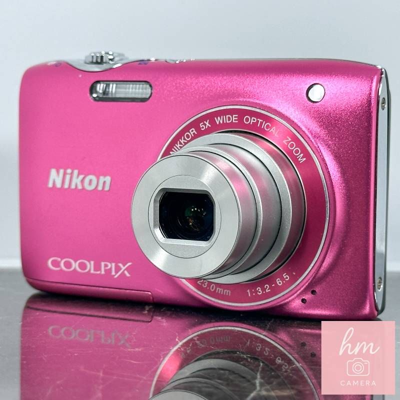 Nikon COOLPIX S3100 ピンク 1400万画素 光学5倍ズーム 広角26mm