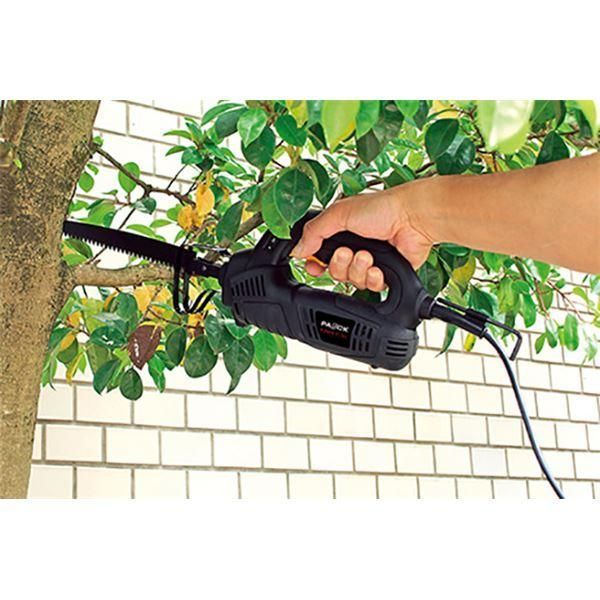 ds-電動ノコギリ/電気のこぎり 〔日本製替え刃付き〕 替え刃:木工用/PC・塩ビ用 〔ガーデニング 園芸〕