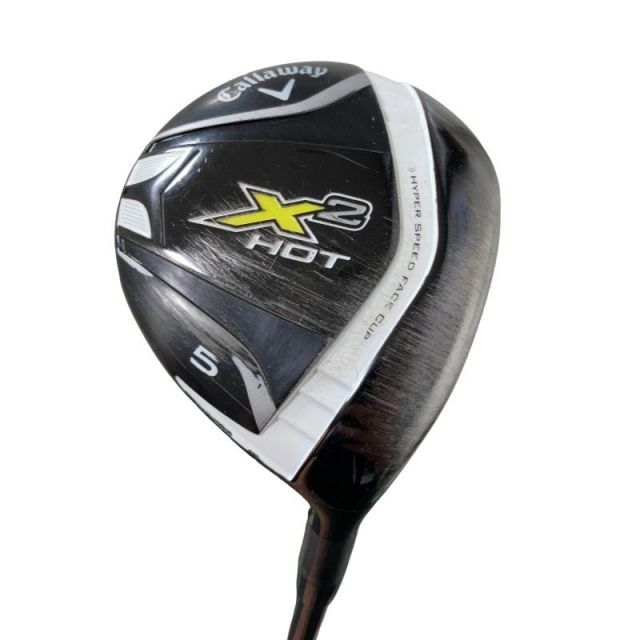 【中古】 キャロウェイ X2 HOT 5W フェアウェイウッド FW X2 HOT(フェアウェイ) (フレックスSR) メンズ 男性用 右利き 右用 Cランク ゴルフクラブ