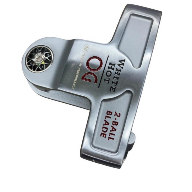 【中古】 オデッセイ WHITE HOT OG 2-BALL BLADE TOUR LINED 34インチ パター PT STROKE LAB (フレックスその他) メンズ 男性用 右利き 右用 Bランク ゴルフクラブ