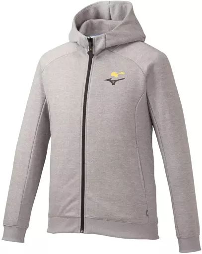【中古】衣類 ピカチュウ スウェットパーカー グレー XLサイズ 「ポケットモンスター×MIZUNO」 ポケモンセンター限定