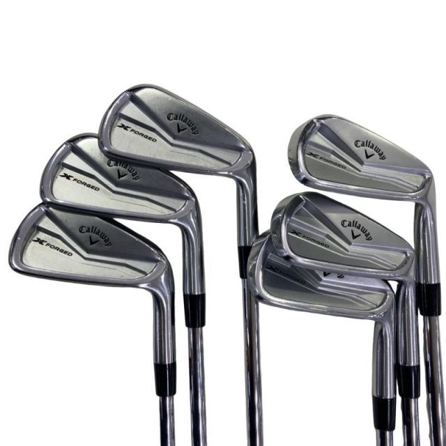 【中古】 キャロウェイ X FORGED(2024) 6S アイアンセット IR NS PRO MODUS3 TOUR105 (フレックスS) メンズ 男性用 右利き 右用 Cランク ゴルフクラブ