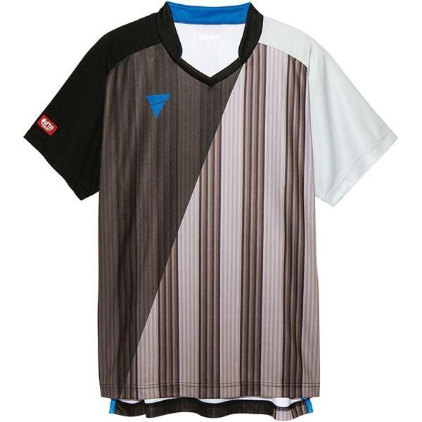 ds-VICTAS（ヴィクタス） VICTAS V‐GS053 ユニセックス ゲームシャツ 31466 BK（ブラック） 3XL