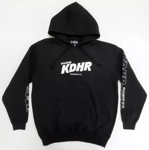 【中古】アウターウェア 工藤晴香 コラボ限定パーカー “ROOM910 HOODIE” ブラック XLサイズ 「工藤晴香×激ロック×ゲキクロ×DI:VISION」