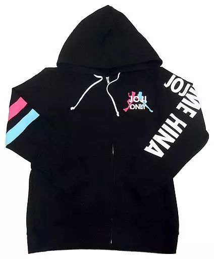 【中古】アウターウェア(キャラクター) ヒメヒナ ジョジ民越冬パーカー ブラック フリーサイズ 「バーチャルYouTuber」