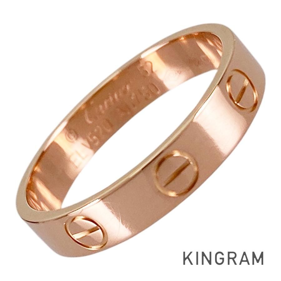 カルティエ Cartier ミニラブ K18PG 11.5号(51-52) リング sss【中古】