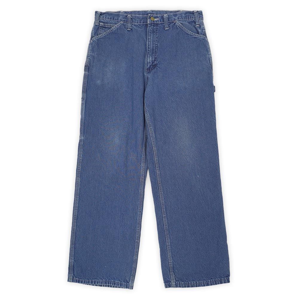 ビッグスミス BIG SMITH 80s 90s 80年代 90年代 デニムペインターパンツ ワーク カーペンター TALON USA ヴィンテージ アメリカ 古着 メンズ ズボン パンツ インディゴブルー W34 L30相当【中古】 13,976円