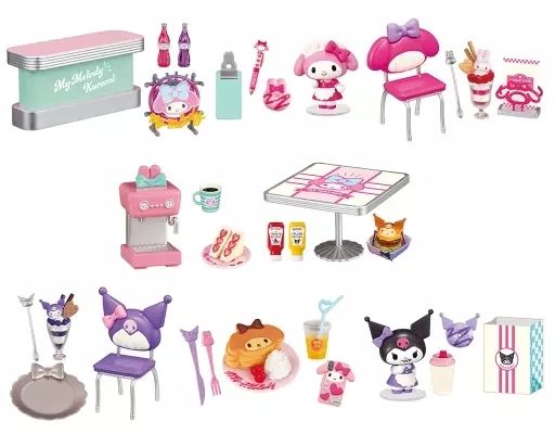 【中古】トレーディングフィギュア 全8種セット 「マイメロディ・クロミ tokimeki DINER」 10,287円
