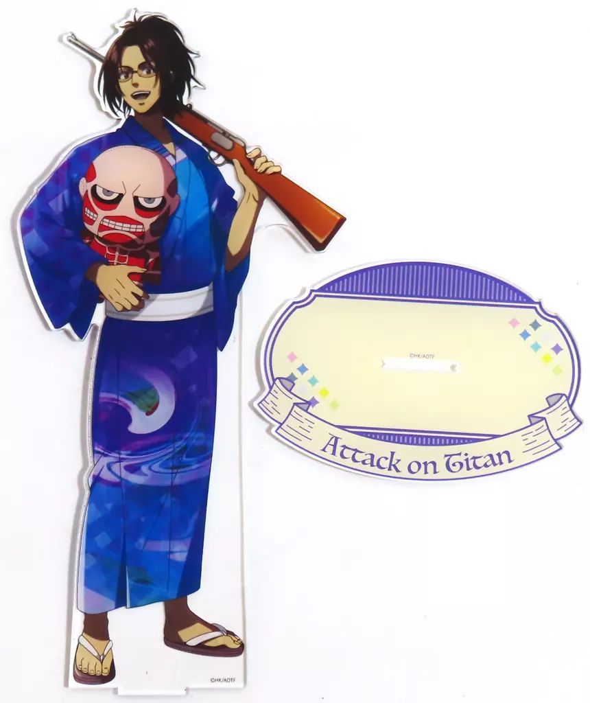 【中古】アクリルスタンド・アクリルパネル ハンジ・ゾエ ビッグアクリルスタンド 「進撃の巨人 縁日POP UP SHOP」