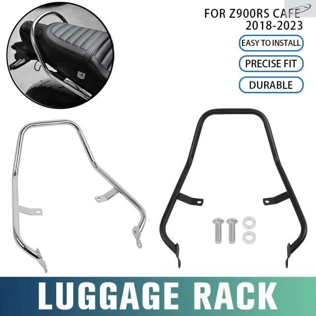 Motorcycle Rear ge Rack Passenger Seat Grab Hand Rail Bar Support Bracket Kawasaki Z900RS Z900 RS Cafe 2018-2026