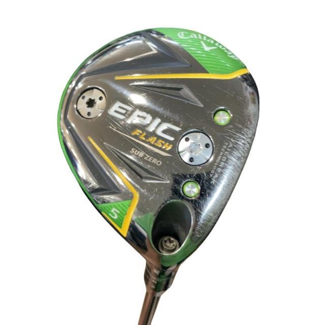 ゴルフ 【】 キャロウェイ EPIC FLASH SUBZERO 5W フェアウェイウッド FW リシャフト (フレックスその他) メンズ 男性用 右利き 右用 Cランク ゴルフクラブ