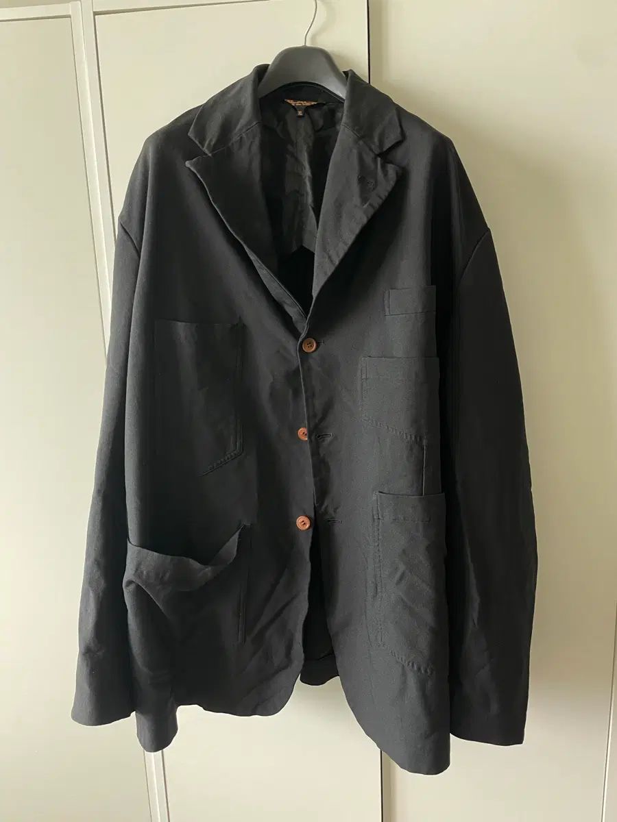 Black コム・デ・ギャルソン オーバーサイズジャケット xl