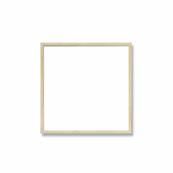 ds-〔 角額 〕細い木製正方形額 250角 250×250mm 乳白 壁掛けひも 紫外線から作品を守るUVカットアクリル付き 9102 5,962円
