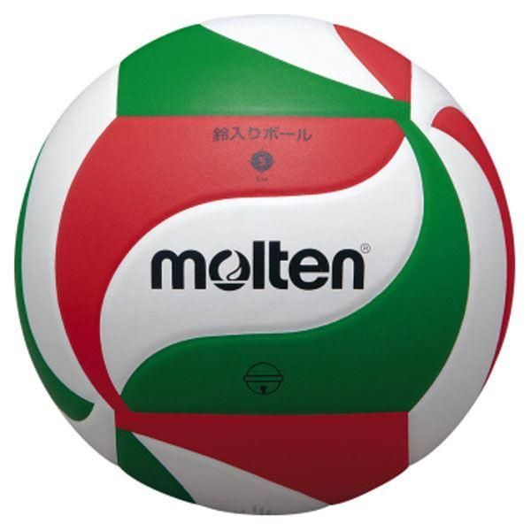 ds-〔モルテン Molten〕 バレーボール 〔5号球 鈴入りボール〕 人工皮革 V5M9050 〔運動 スポーツ用品〕 7,000円