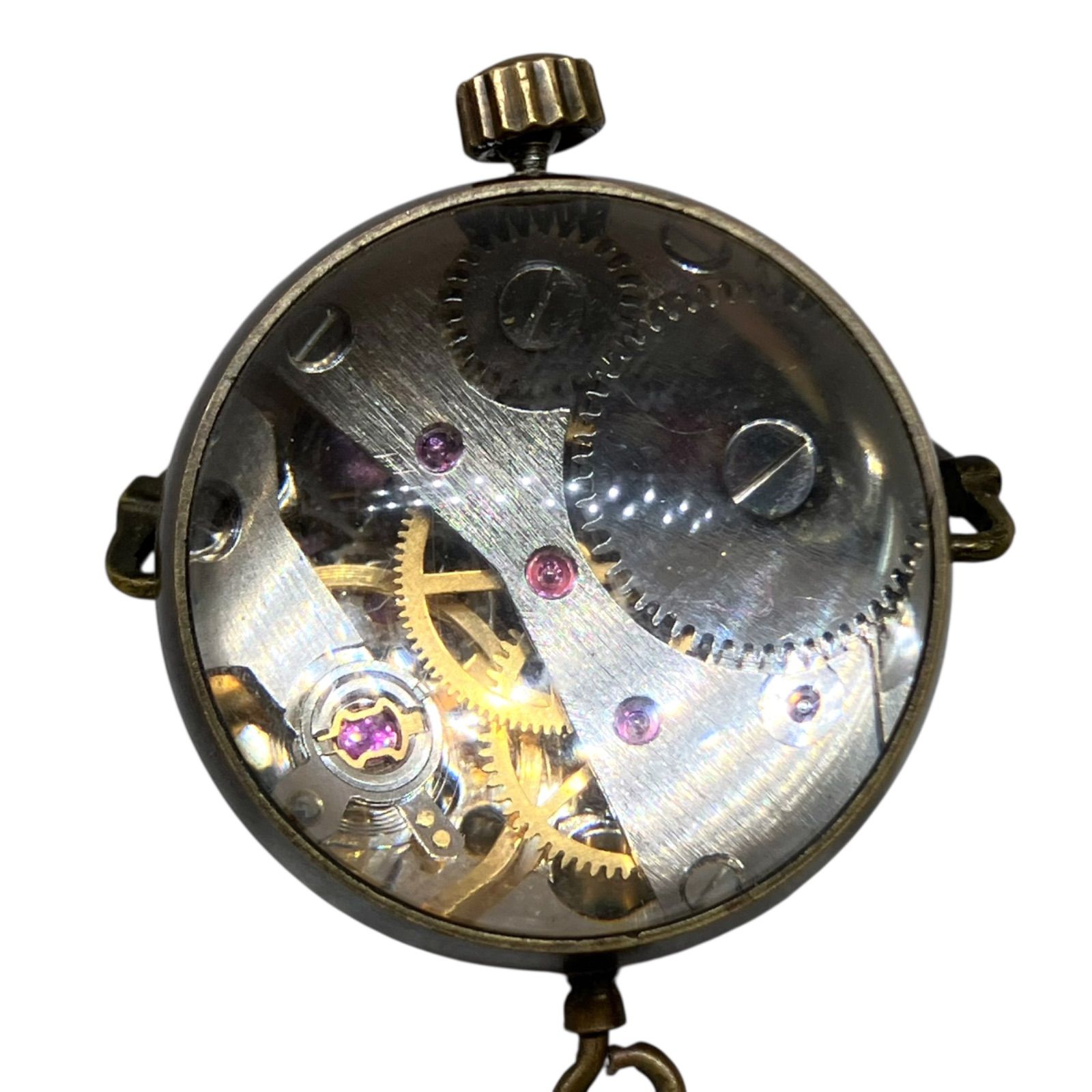 OMEGA オメガ社製のアンティーク調　球体置時計 稼働品・60s - 70s VINTAGE】Ω OMEGA (オメガ) ボール型ペンダント