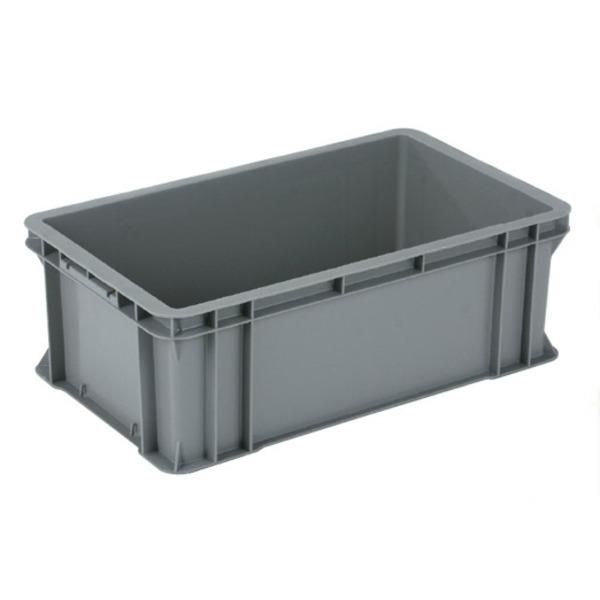 ds-〔5個セット〕 RBコンテナー/コンテナボックス 〔38L グレー〕 RB-41 岐阜プラスチック工業