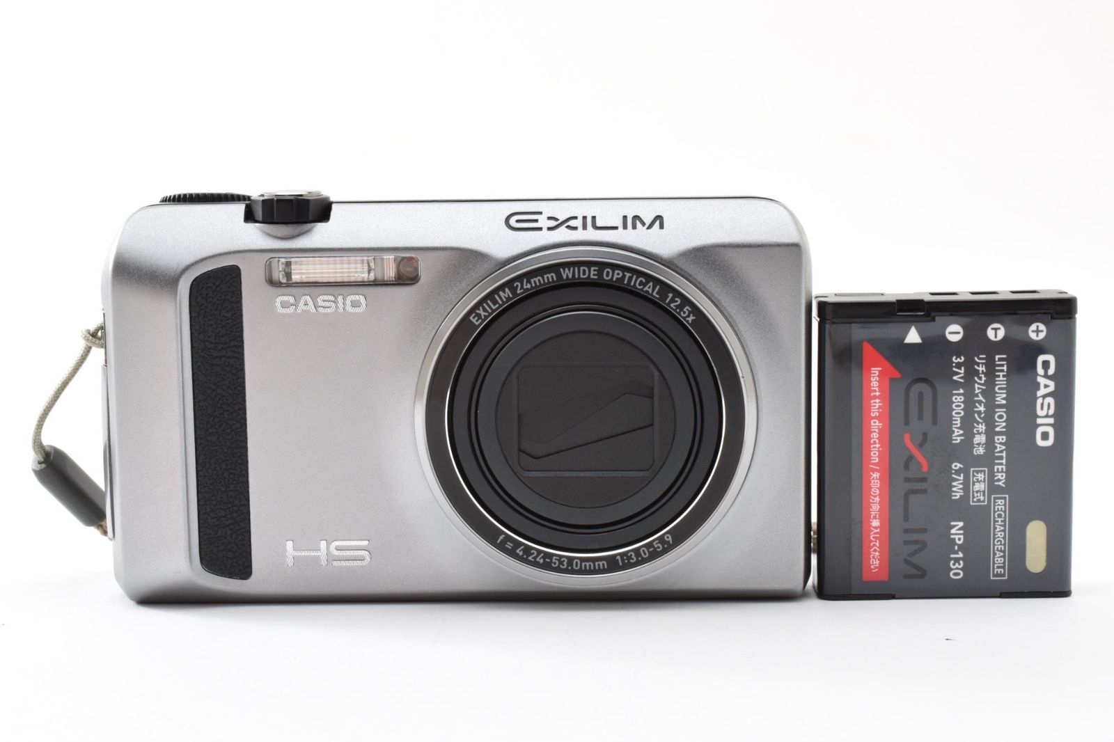 実用品 Casio カシオ EXILM EX-ZR400 コンパクトデジタルカメラ #4397