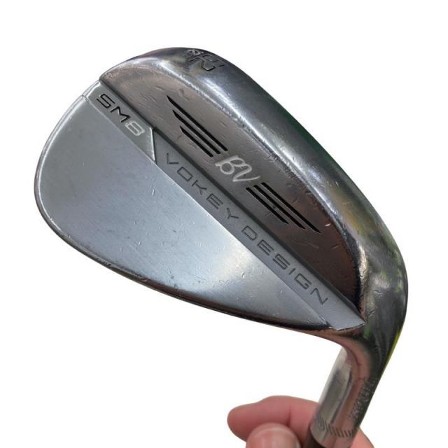 【中古】 タイトリスト VOKEY SPIN MILLED SM8 ツアークロム 52°/12°F USA ウェッジ WG Dynamic Gold (フレックスその他) メンズ 男性用 右利き 右用 Cランク ゴルフクラブ