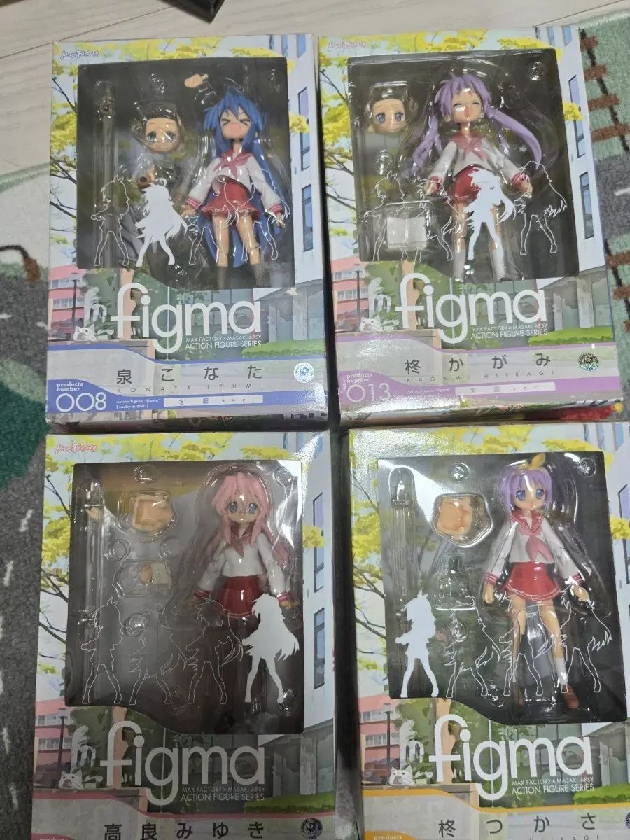 グッドスマイル figma らき☆すた 4種セット ラッキー 