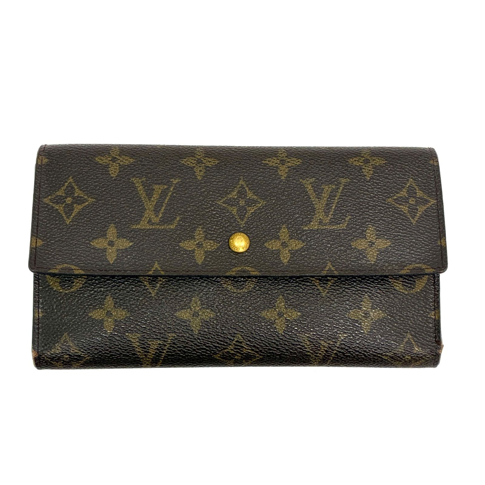 ◆LOUIS VUITTON◆ルイヴィトン モノグラム インターナショナル 三つ折り財布 TH0012 ◆◆