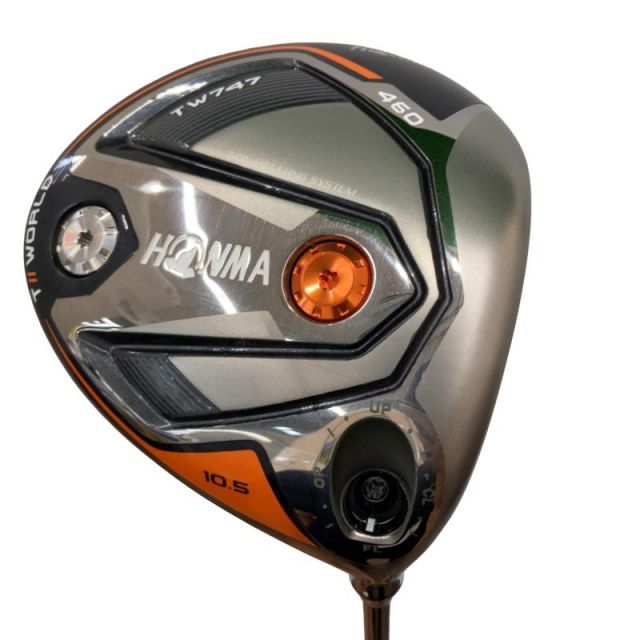 【中古】 本間ゴルフ TOUR WORLD TW747 460 10.5° ドライバー DR VIZARD for 747 50(ドライバー) (フレックスR) メンズ 男性用 右利き 右用 Bランク ゴルフクラブ 9,105円