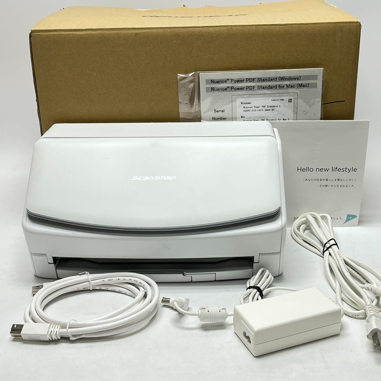 富士通 PFU ドキュメントスキャナー ScanSnap iX1500　No3432