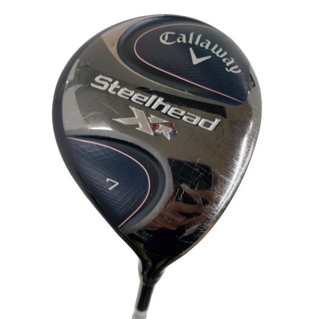 【中古】 キャロウェイ STEELHEAD XR 7W フェアウェイウッド FW Speeder EVOLUTION for XR (フレックスS) メンズ 男性用 右利き 右用 Cランク ゴルフクラブ