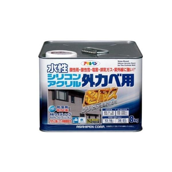 ds-水性シリコンアクリル外かべ用 ホワイト 8KG