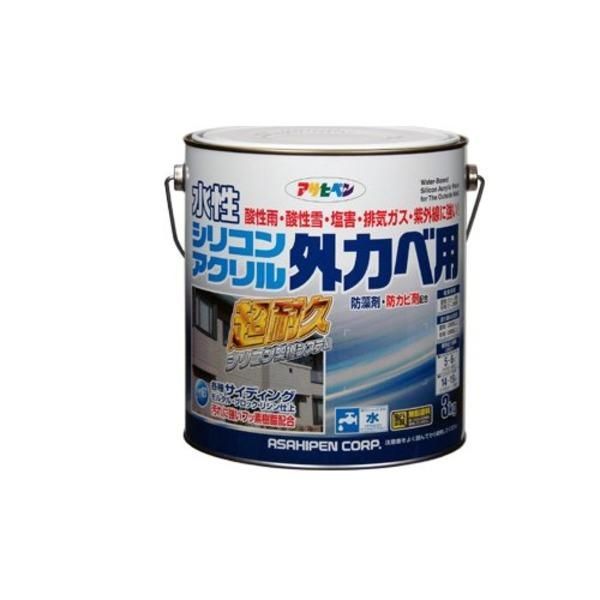 ds-水性シリコンアクリル外かべ用 ソフトグレー 3KG