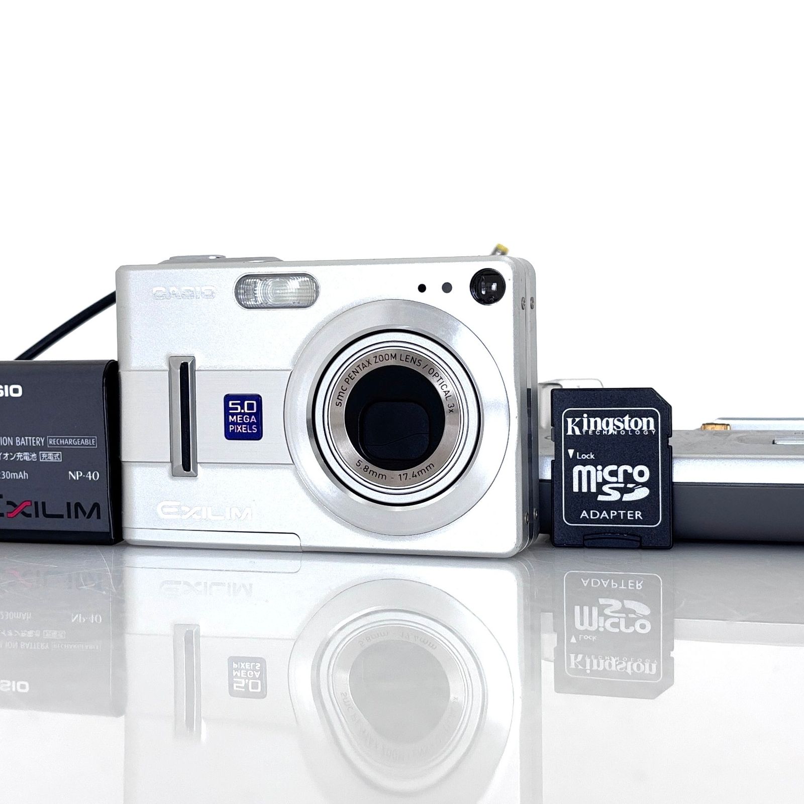 【カシオ】CASIO EXILIM EX-Z55 デジタルカメラ + SDカード付き #T362