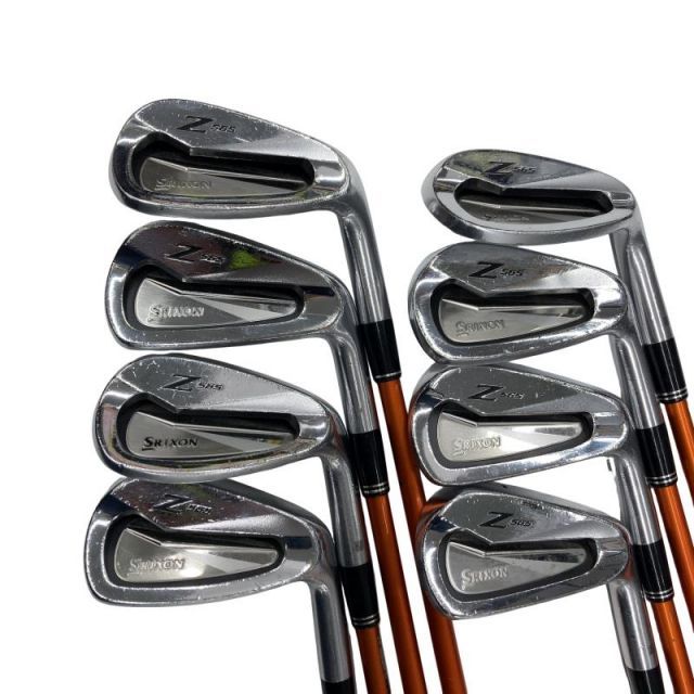 【中古】 ダンロップ SRIXON Z565 8S アイアンセット IR Miyazaki Kaula 8 for IRON (フレックスS) メンズ 男性用 右利き 右用 Dランク ゴルフクラブ