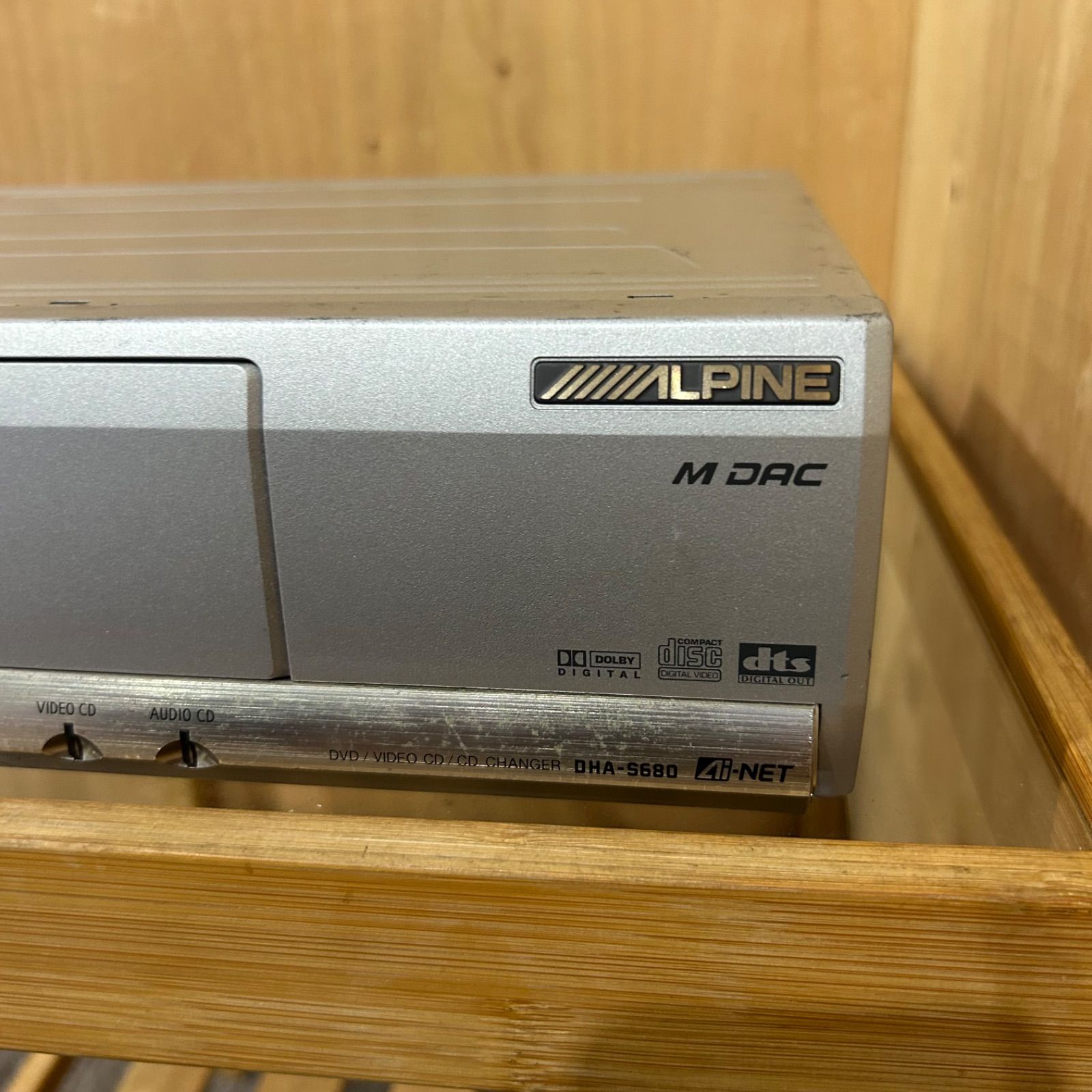 アルパイン 6連奏 DVDチェンジャー DHA-S680 ② CD DVD Ai-net