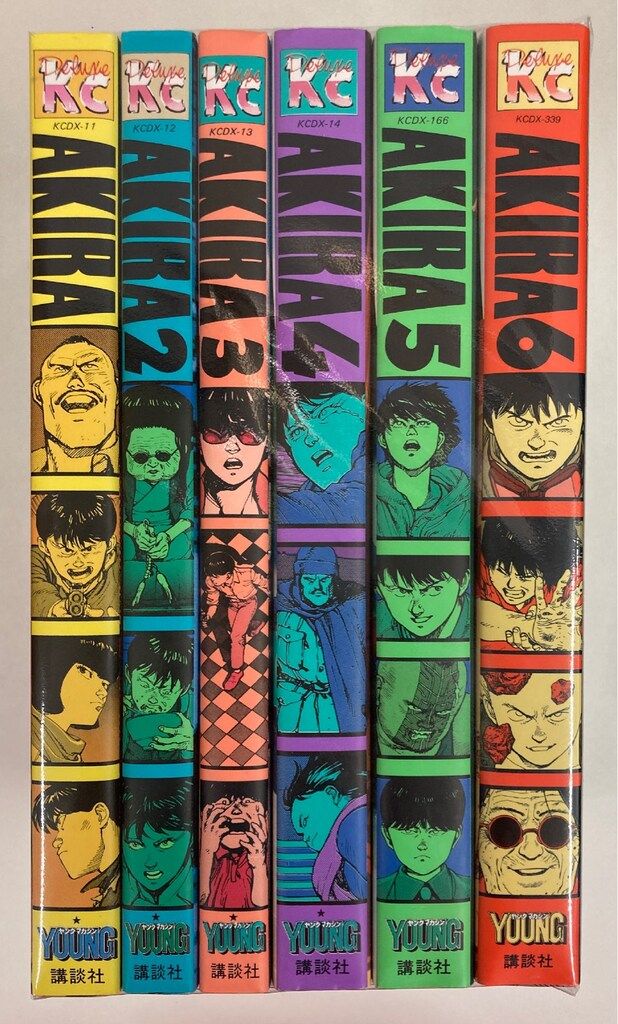 講談社 KCDX 大友克洋 !!)☆AKIRA (定価9200) 全6巻 再版セット 6,263円