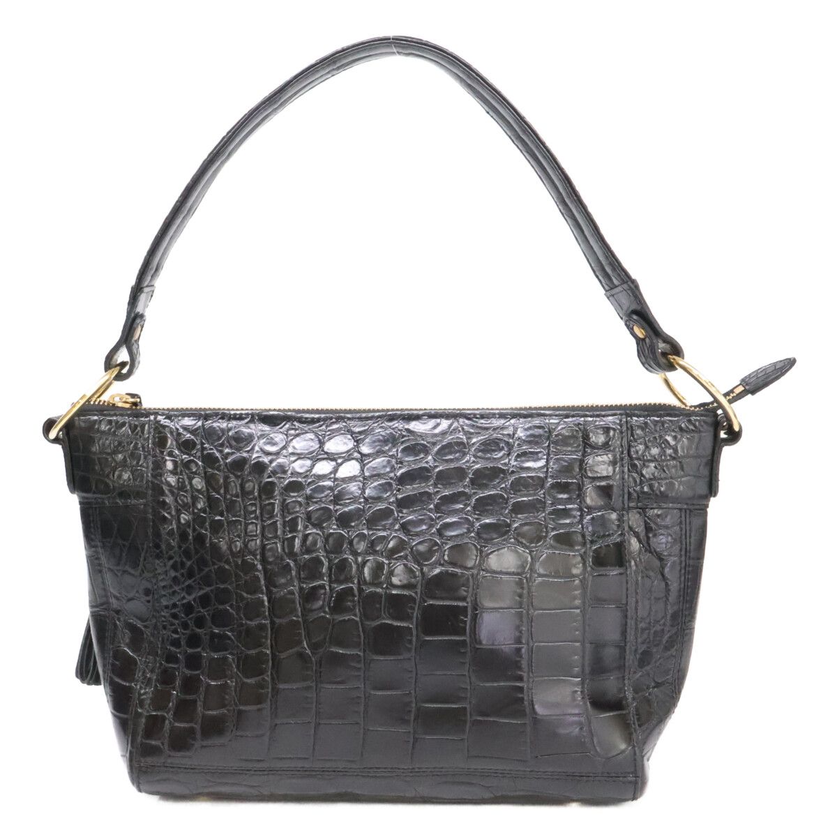 BEAUGRAND ボーグラン 【美品】JRA ソフトクロコダイル タッセル付