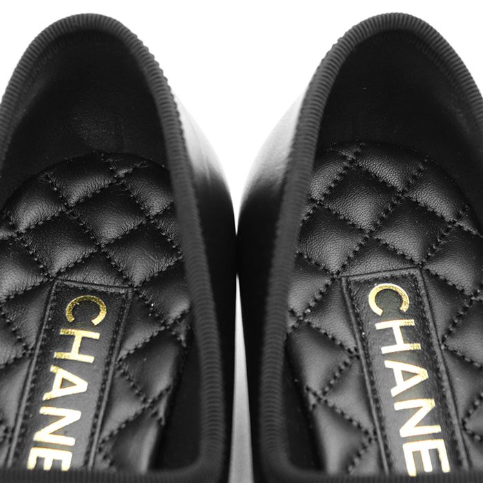 新品同様】CHANEL シャネル パンプス レザー サイズ 36.5 レディース