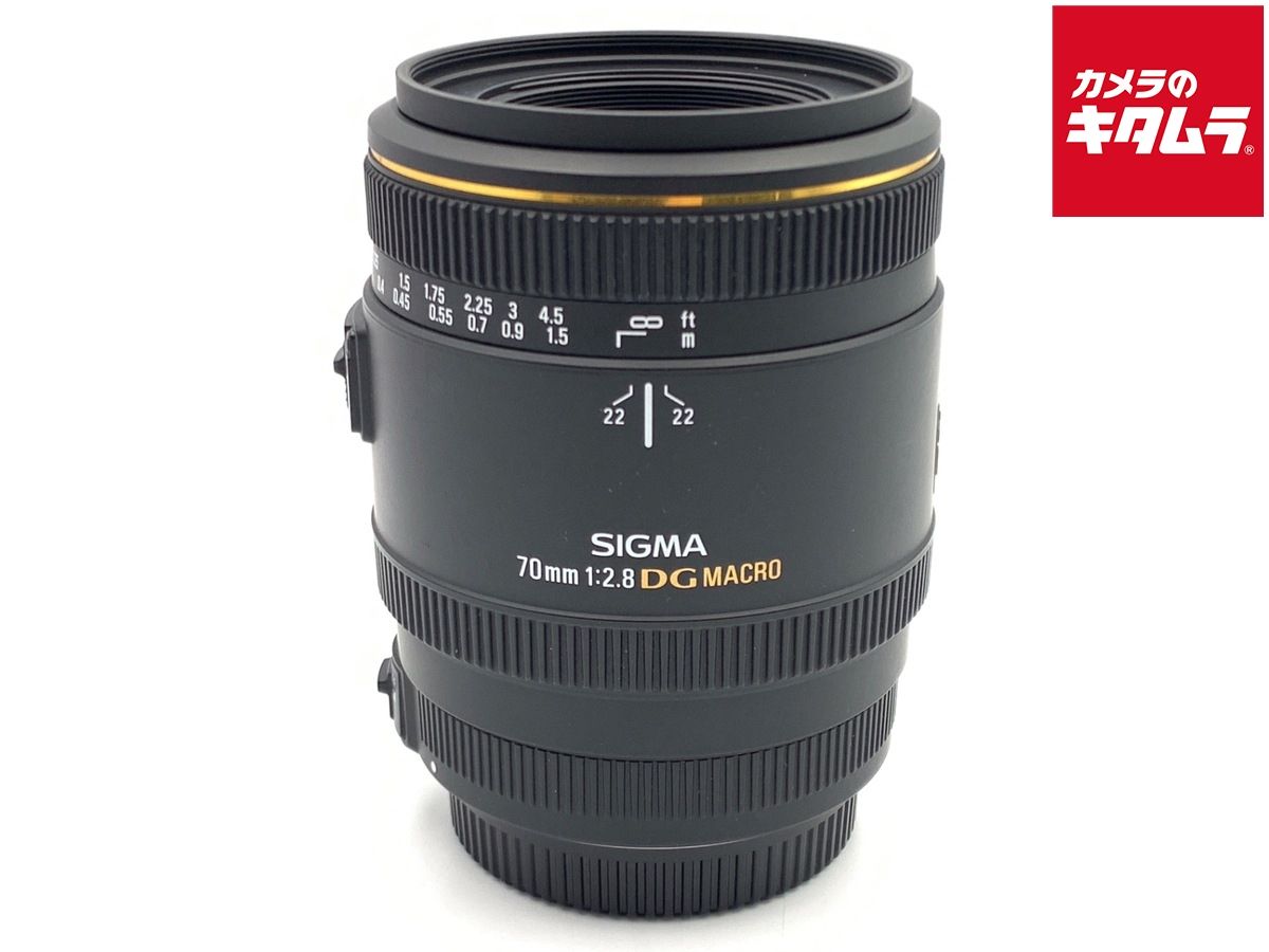 【中古】 【良品】 シグマ 70mmF2.8 EX DG MACRO シグマ用