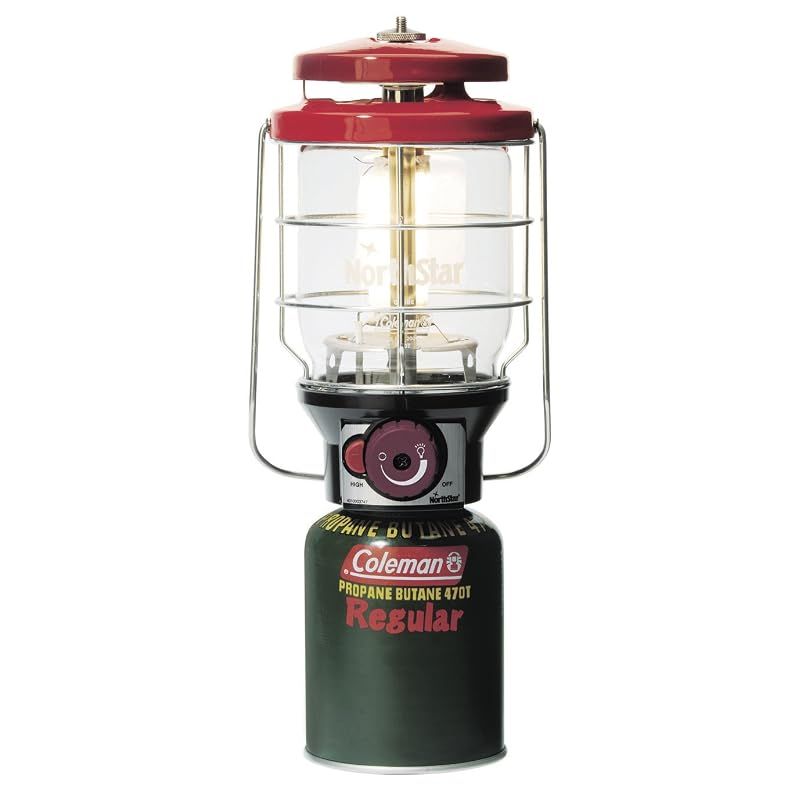 【新品】 Coleman(コールマン) 2500ノーススター LPガスランタン 防災 キャンプ アウトドア 明るい 屋外 ライト 照明 非常用 強力 野外 ガス式 マントル式 大光量 点火装置付き 収納ケース付き