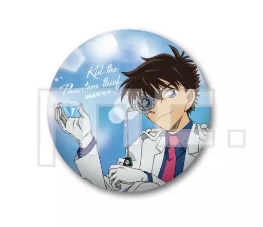 【中古】バッジ・ピンズ(キャラクター) 怪盗キッド 人をダメにするシリーズ～雑貨～ 缶バッジ 「名探偵コナン」