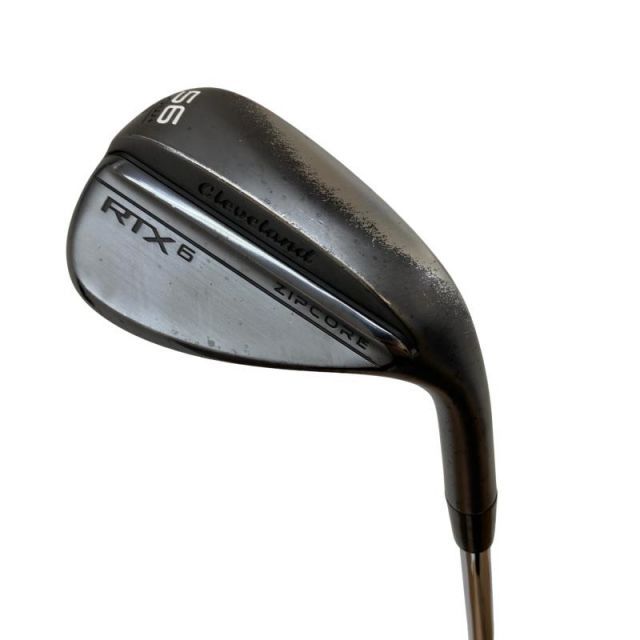 【中古】 クリーブランド Cleveland RTX-6 ZIPCORE ツアーサテン 56°/08° LOW+ ウェッジ WG リシャフト (フレックスその他) メンズ 男性用 右利き 右用 Cランク ゴルフクラブ
