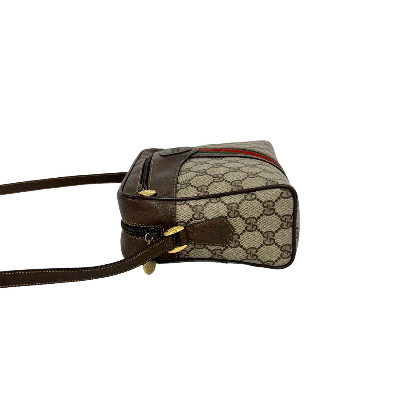 極 美品 GUCCI グッチ オールドグッチ ヴィンテージ シェリーライン GG