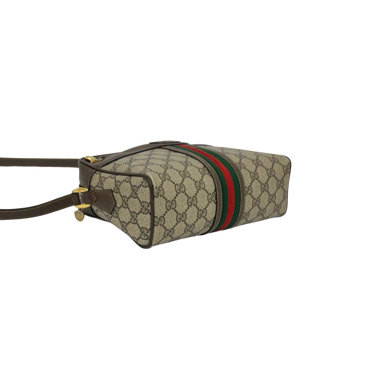 極 美品 GUCCI グッチ オールドグッチ ヴィンテージ シェリーライン GG